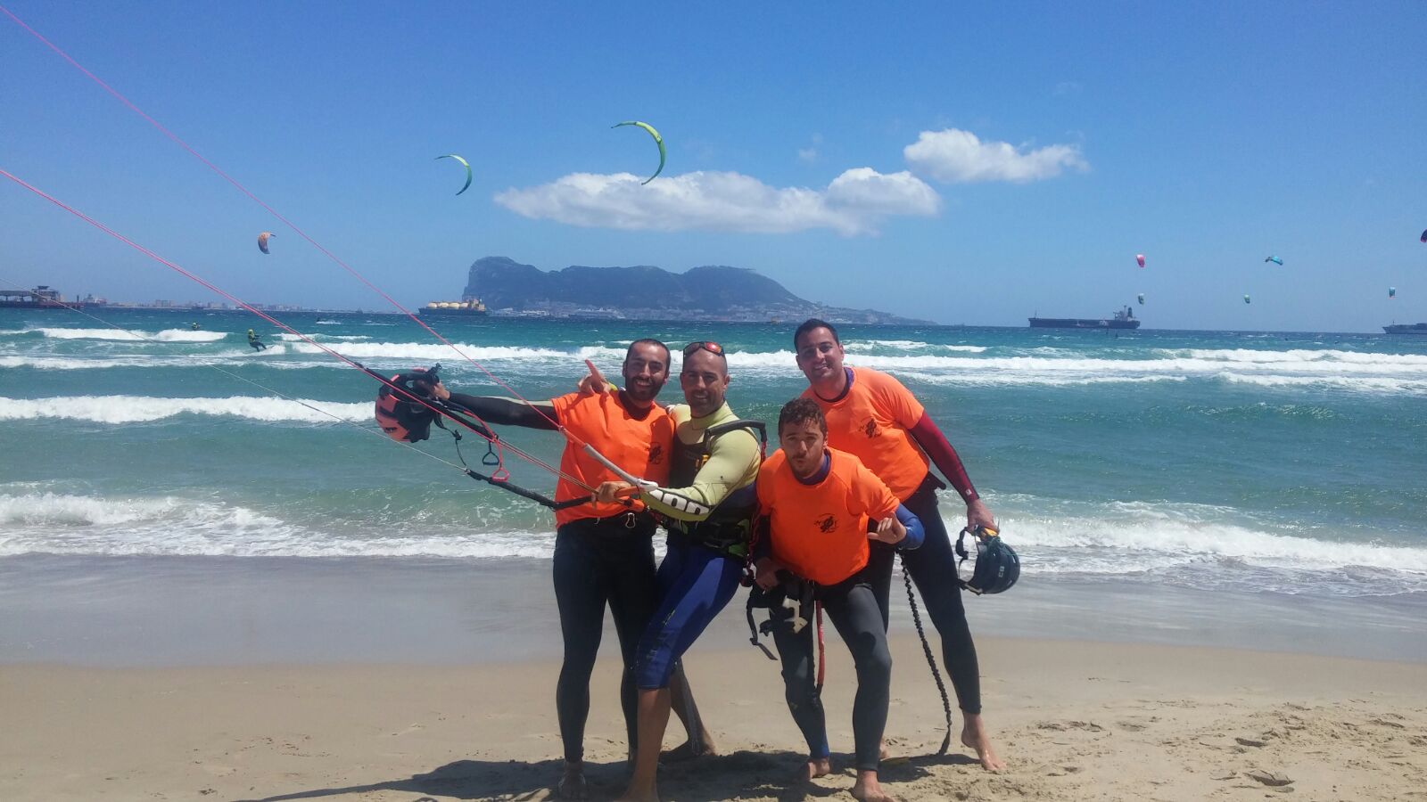 Clases de KiteSurf Grupales